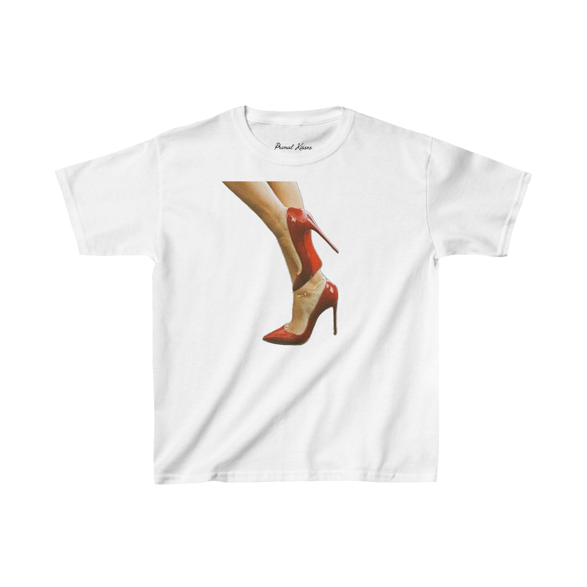 "RED HEELS" BABY TEE