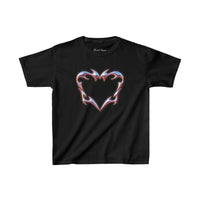 "WIRE HEART" BABY TEE